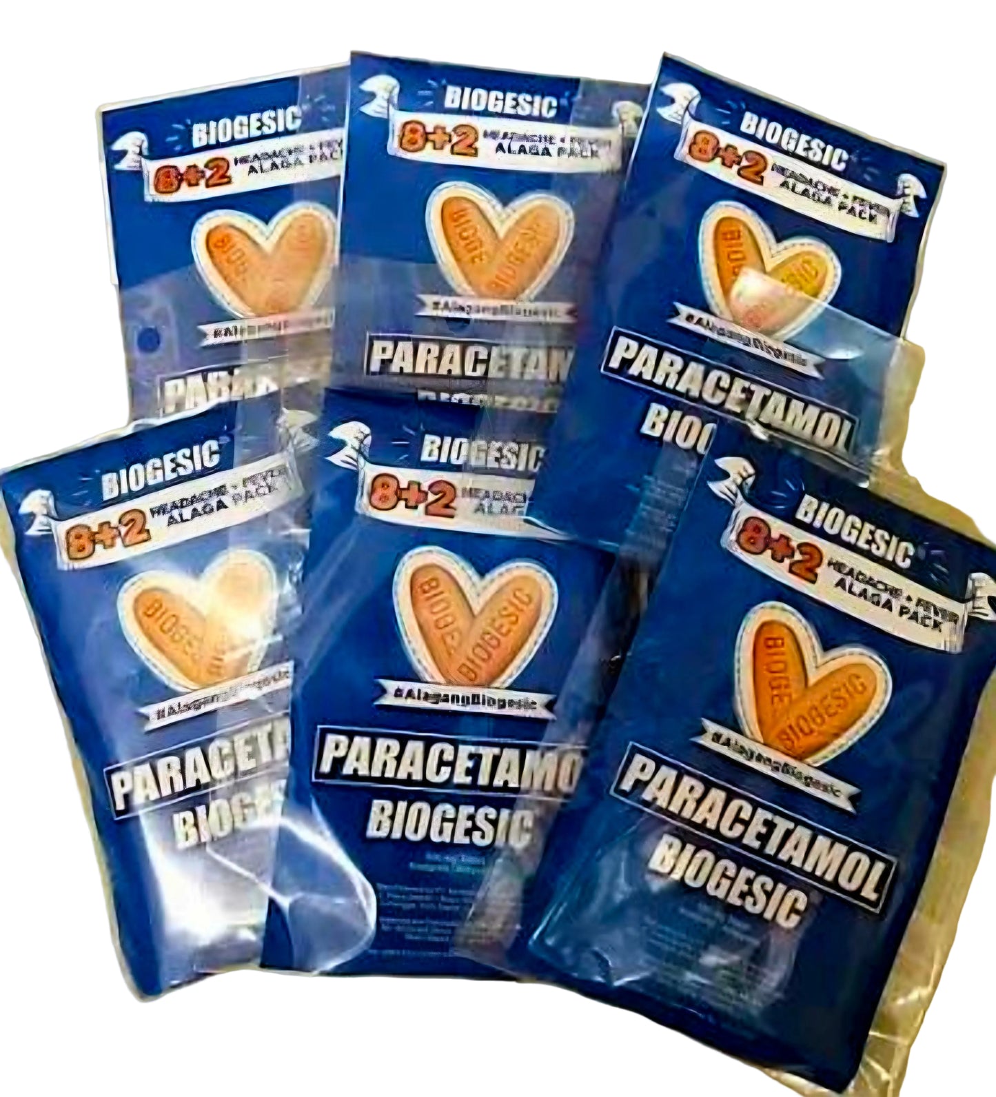 BIOGESIC Paracetamol 8+2 Travel Pack