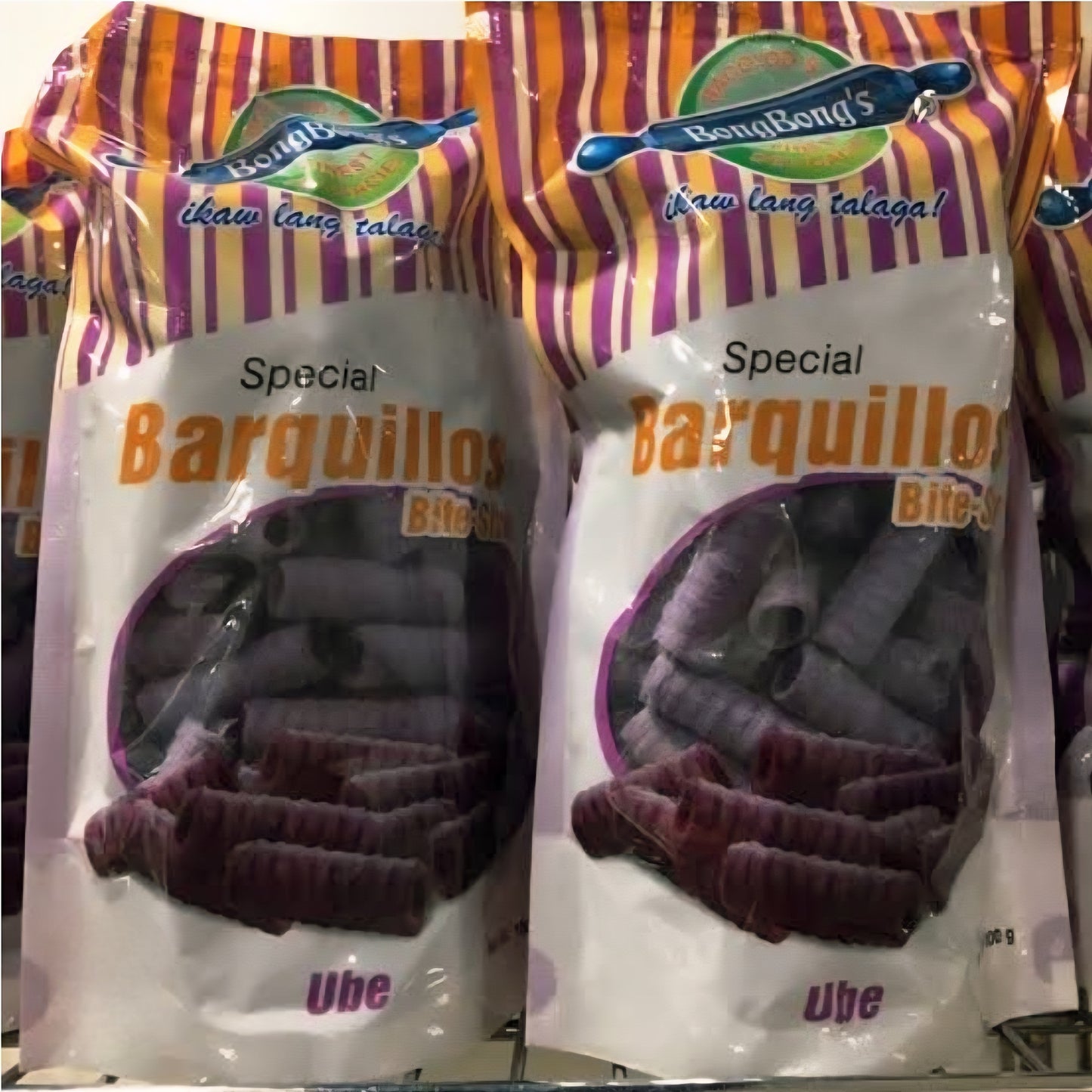 ‼️CLEARANCE‼️Bongbong's Special UBE BARQUILLOS 100g BBD: DEC.2025