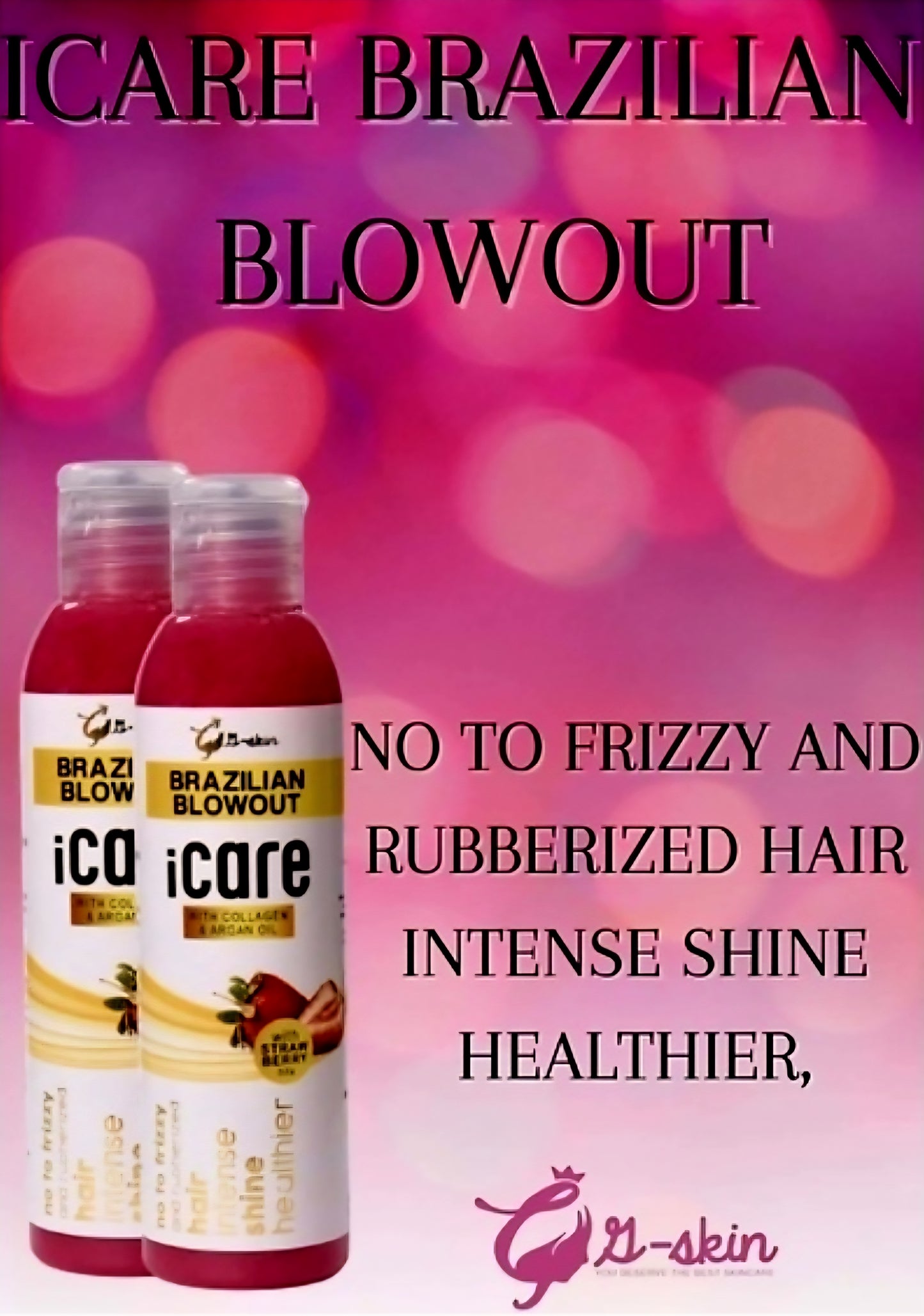 G-Skin iCARE BAZILIAN BLOWOUT with Collagen & Argan Oil 100g