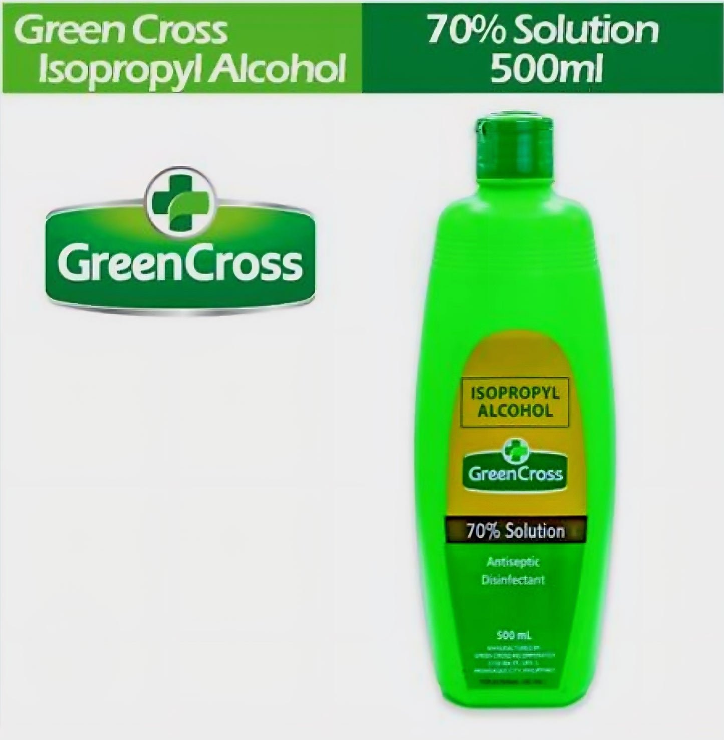 GREEN CROSS Isopropyl Alcohol 70% Solution 500ml