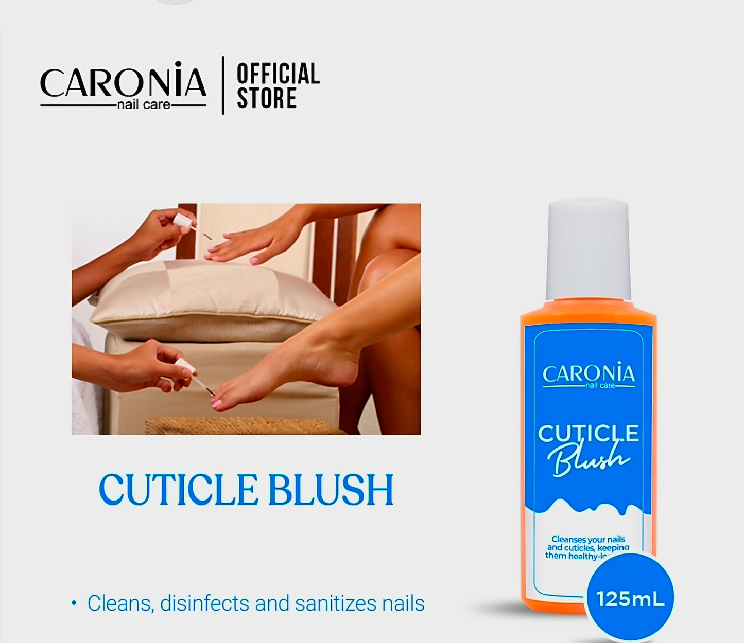 CARONIA CTICLE BLUSH 125ML