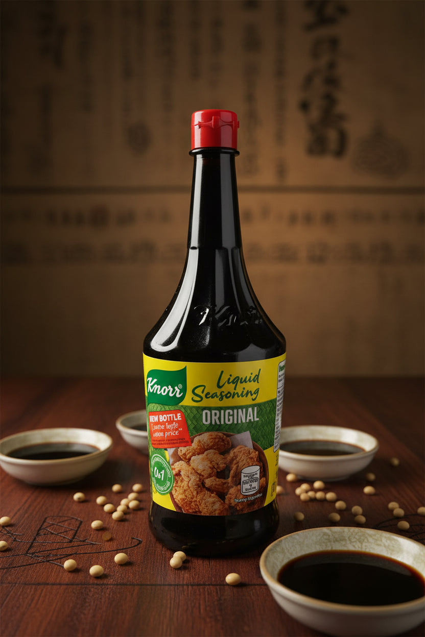 KNORR LIQUID SEASONING ORIGINAL 1-LITRE LARGE BOTTLE (07/03/27)