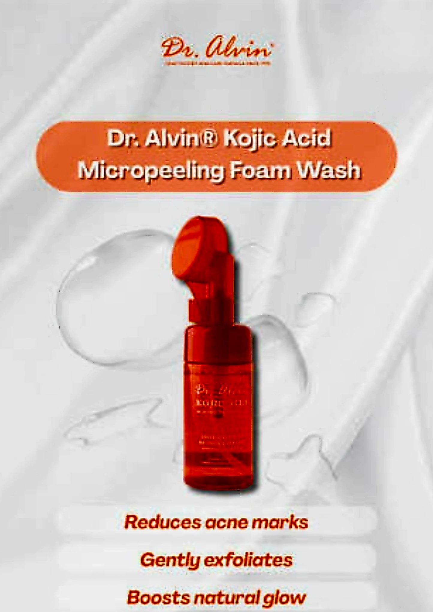 Dr.Alvin KOJIC ACID MICROPEELING Foam Wash 115ml