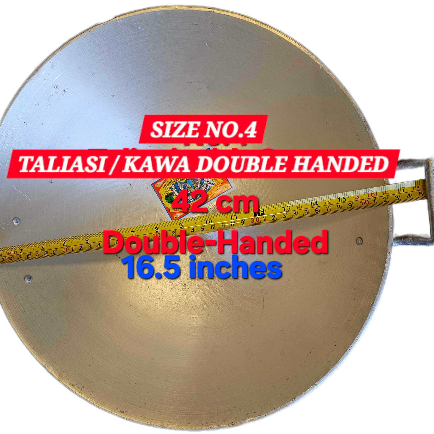 TALIASI / KAWA No.4 (41.45cm) DOUBLE-HANDED WOK  (Read description for shipping this product)