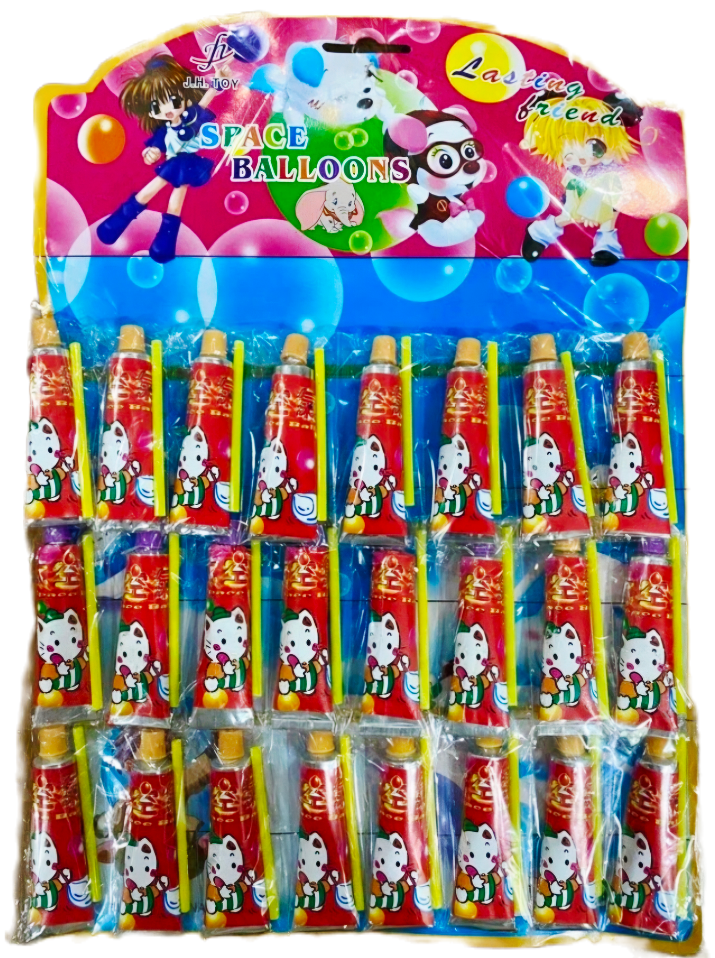 JUMBO PLASTIC BALLOON 24-PIECES PACK