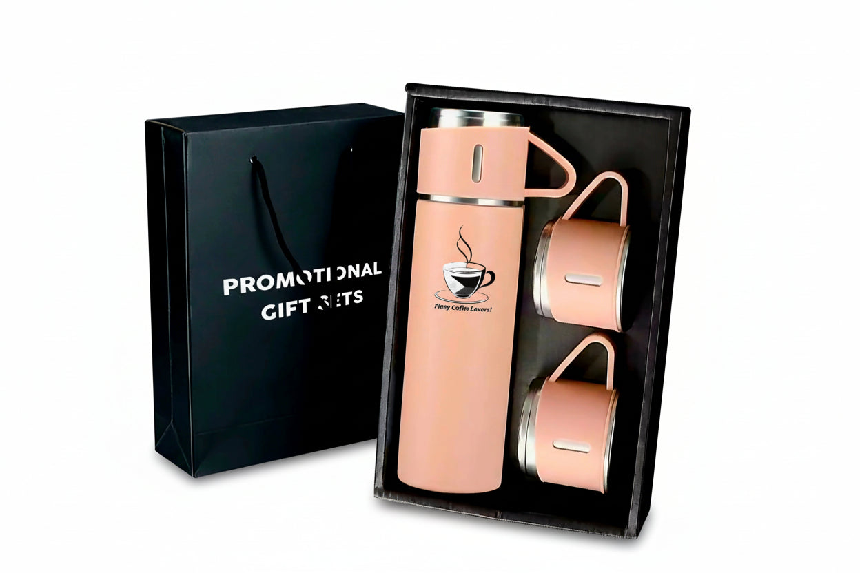PINOY COFFEE LOVERS! Vacuum Flask Set (WINTER GIFT PACK for DADS!)
