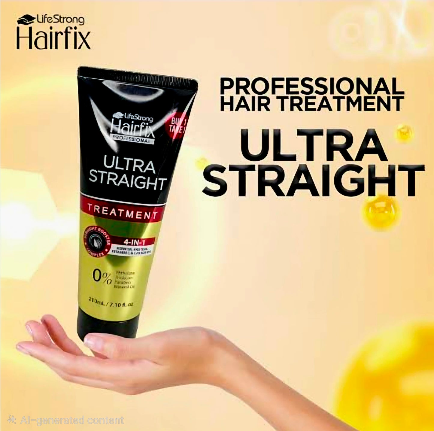 Hairfix Professional ULTRA STRAIGHT Treatment 210ml