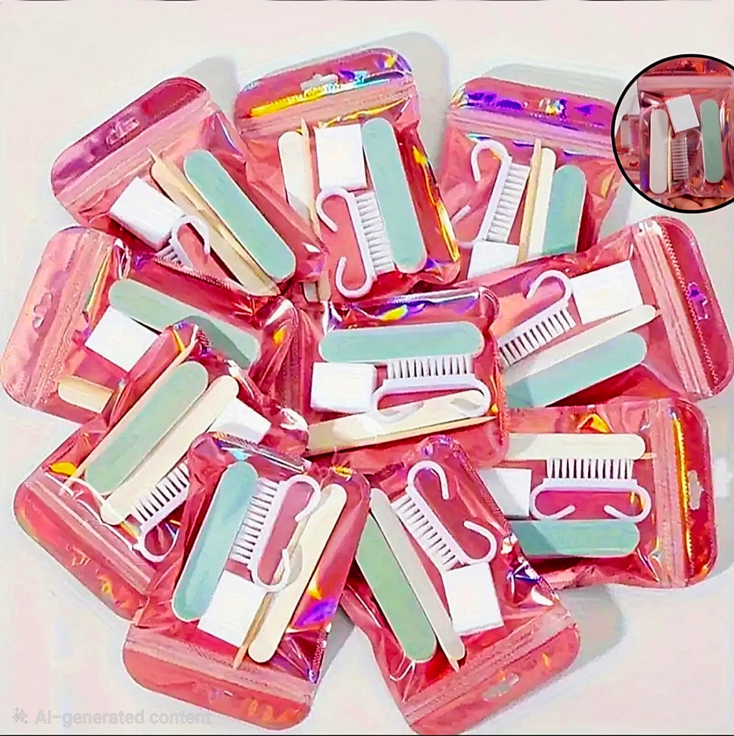 5-PCS DISPOSABLE NAIL REFRESHER SET