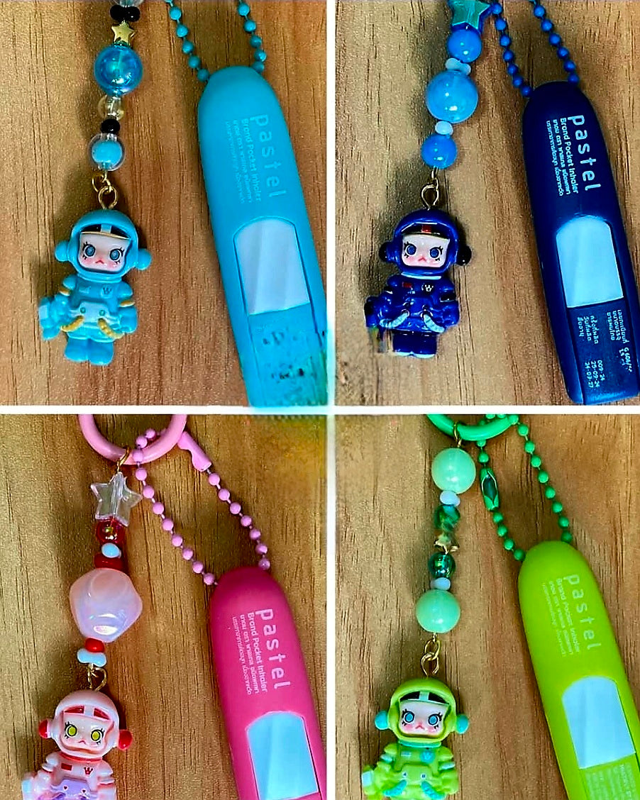 Thailand PASTEL INHALERS Customized Keycharms