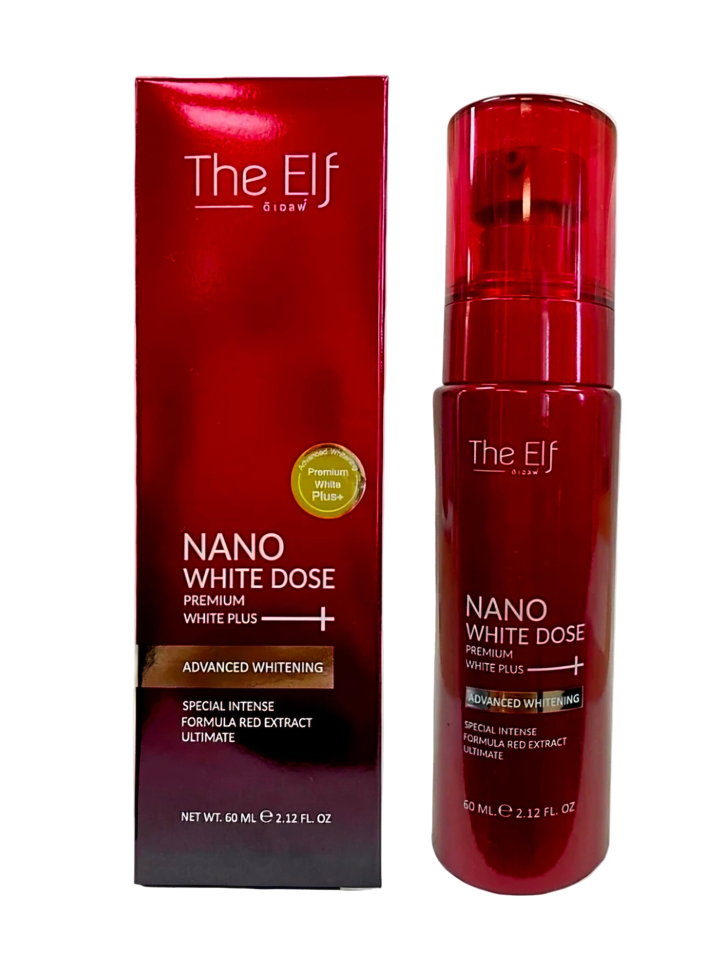 The Elf NANO WHITE DOSE Premium White Plus+ Serum 60ml