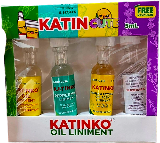 KATINKO KATIN-CUTE ASSORTED LINIMENT SET 5ML