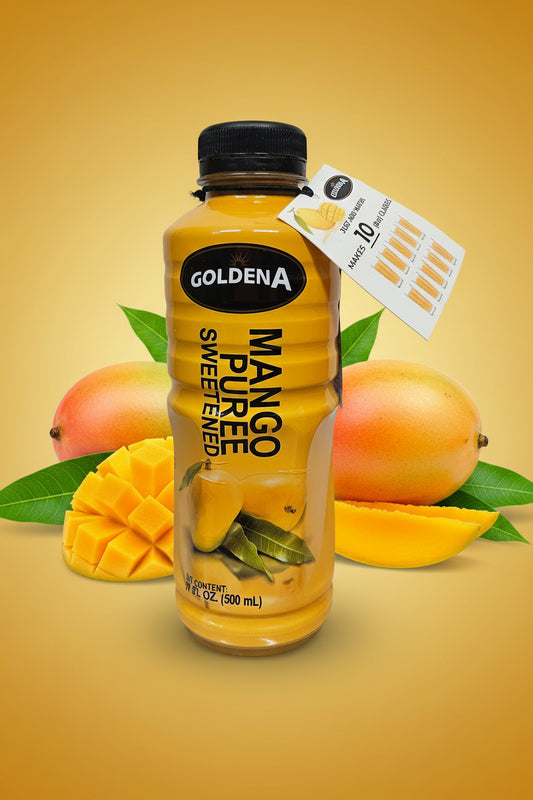 GOLDEN A MANGO PUREE SWEETENED 500ML (22/01/27)