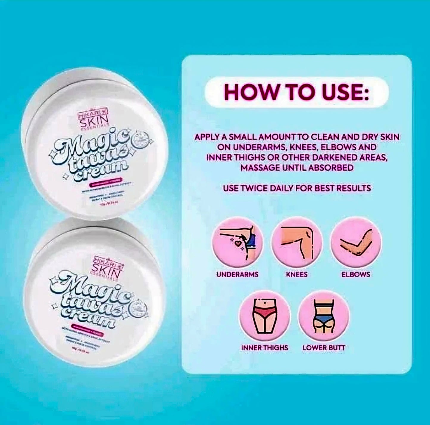 Hikari Skin Essentials MAGIC TAWAS CREAM 10g