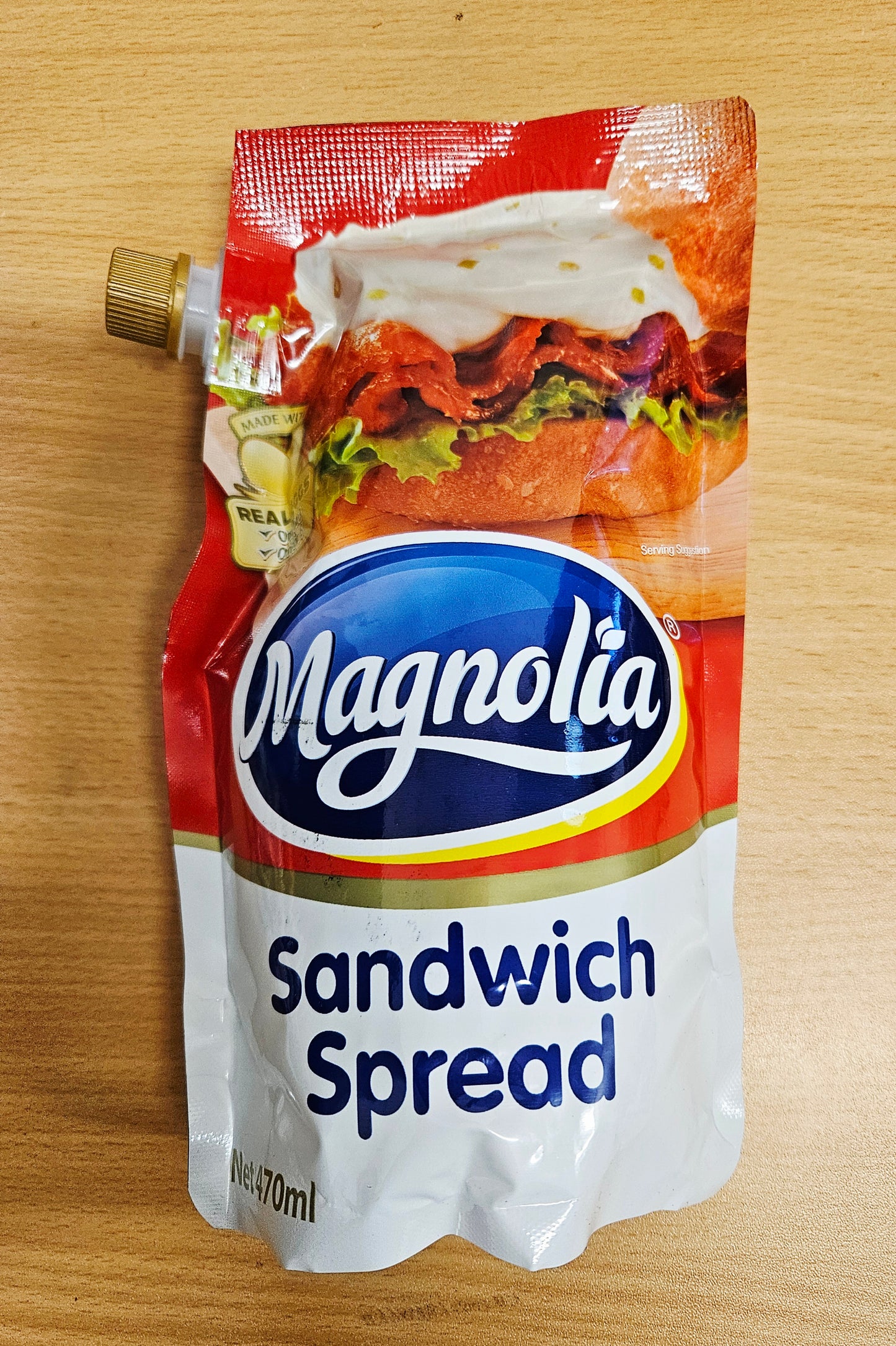 Magnolia SANDWICH SPREAD 470ml Large Pouch Resealable Cap