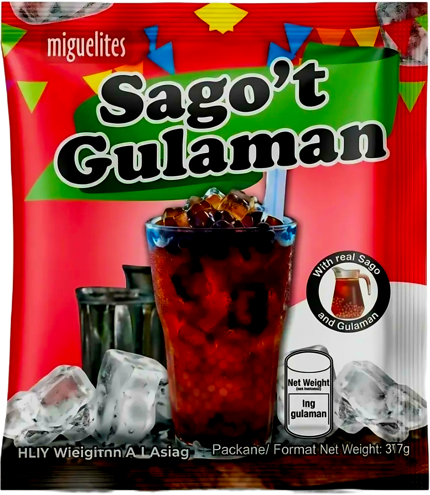 MIGUELITOS SAGO'T GULAMAN 25G (SACHET)