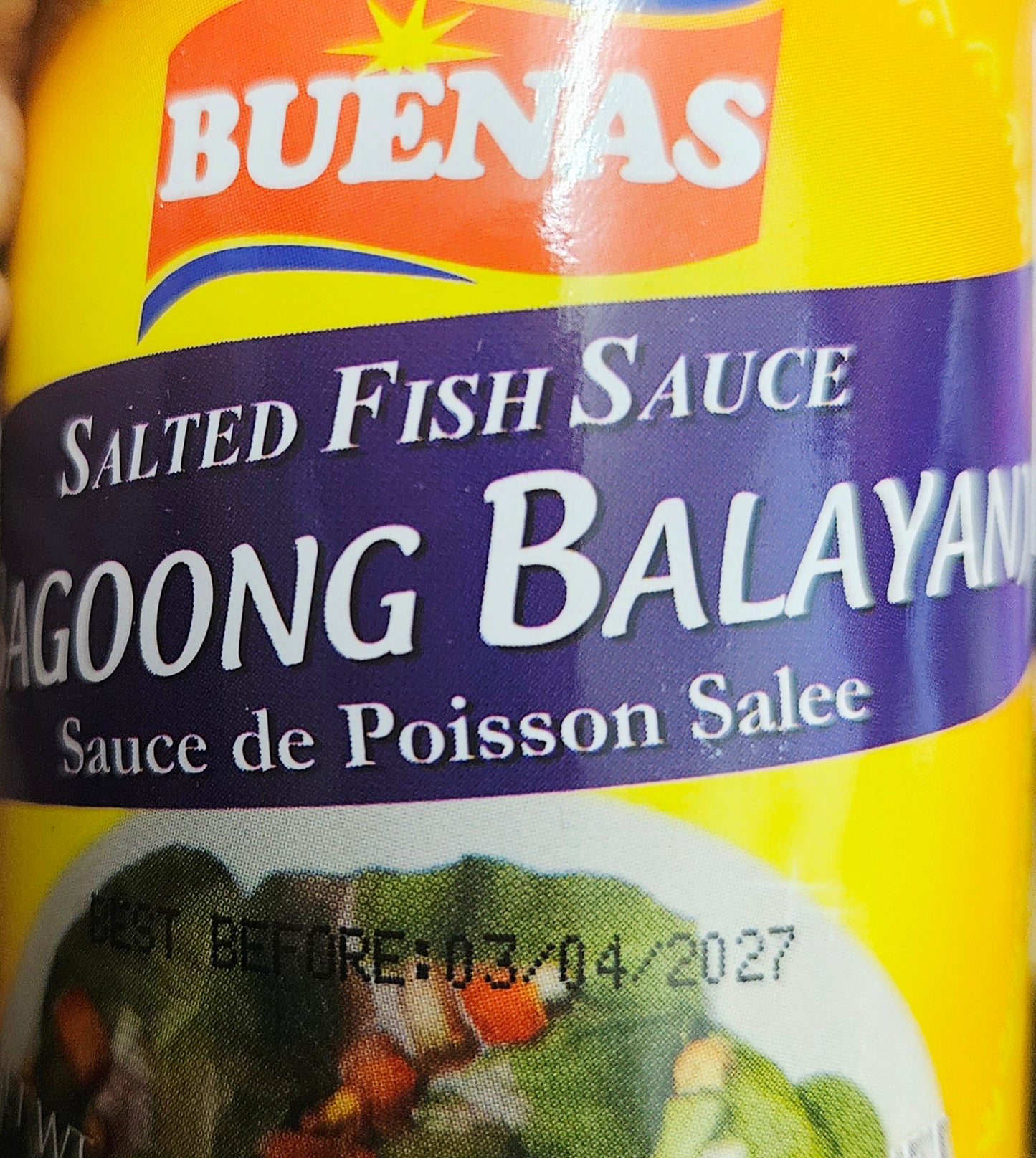 💲‼️EOFY-SALE‼️💲BUENAS BAGOONG BALAYAN 340G