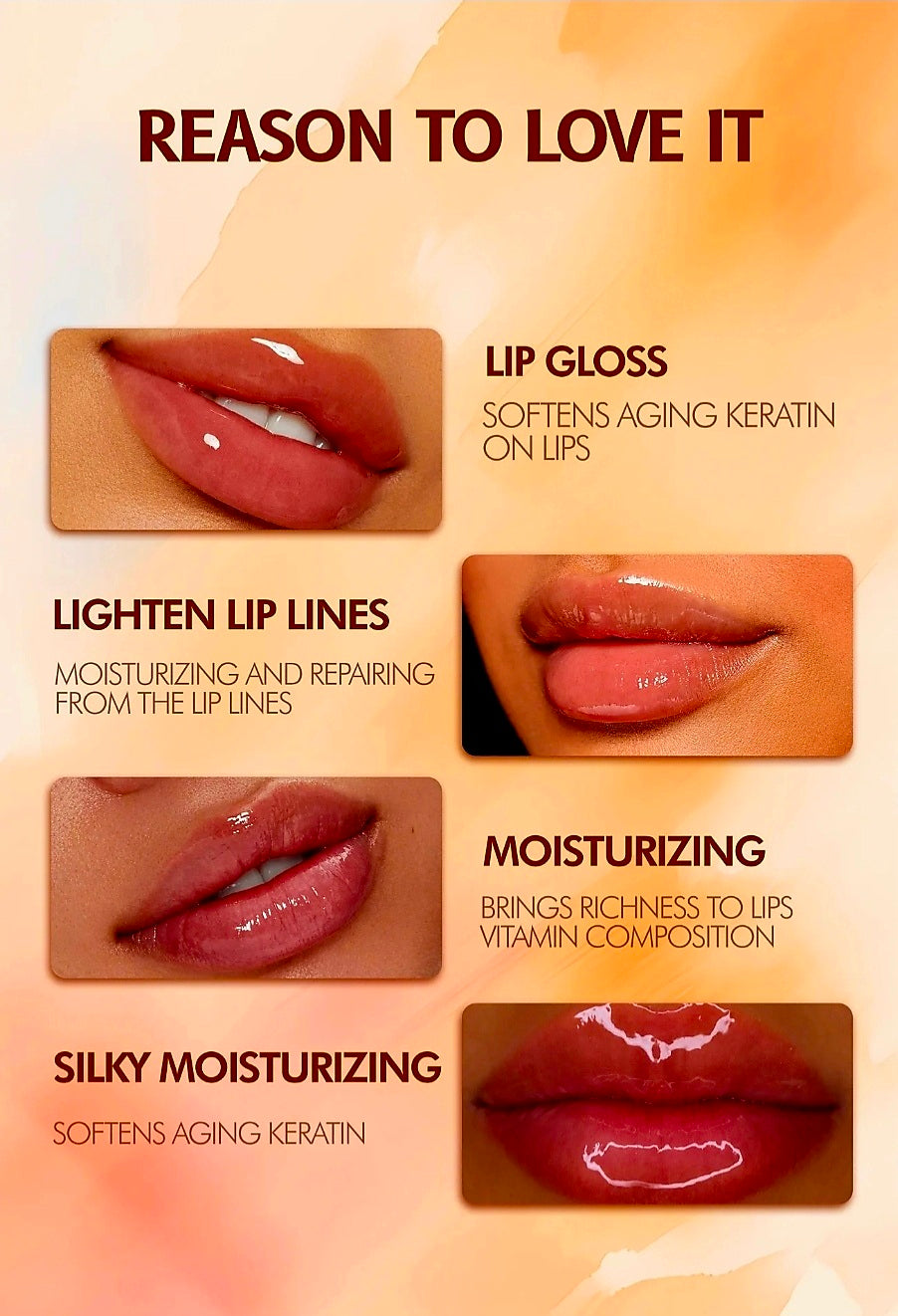 CC Glam & Beauty (CHERRY) Propolis Beewax LIP MASK in HONEYPOT with Hygienic Lip Applicator 5g