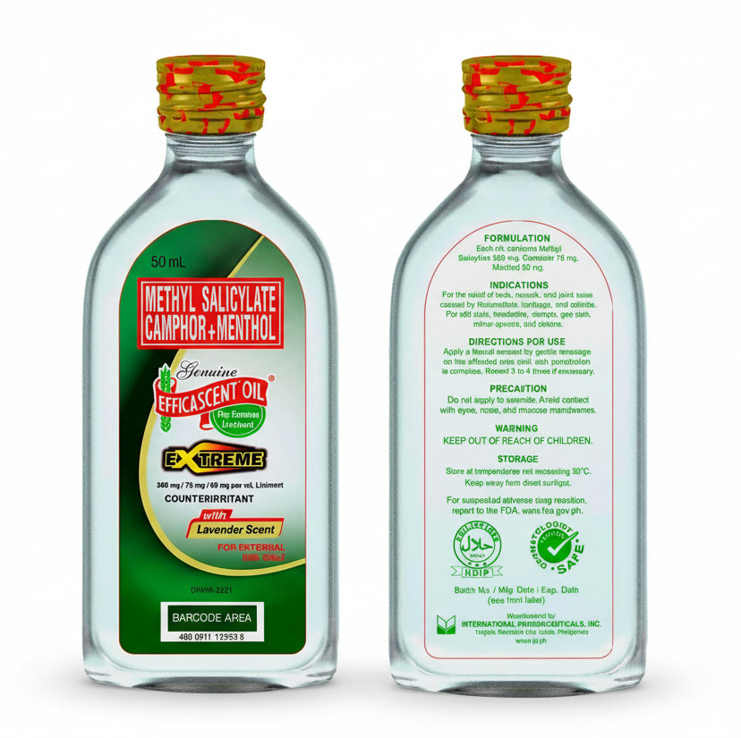 Efficascent Oil EXTREME with Lavender Scent 50ml