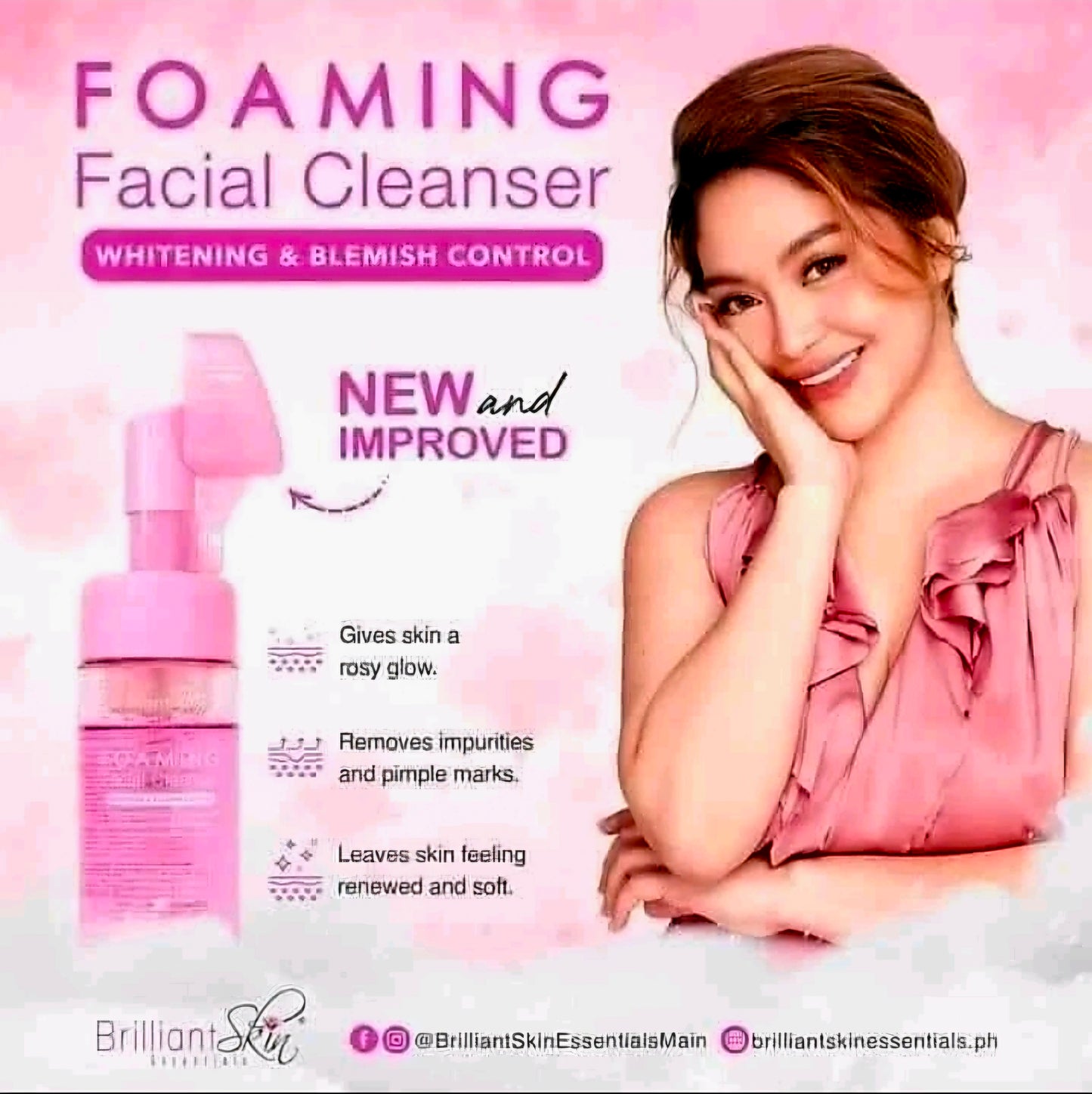 Brilliant Skin FOAMING FACIAL CLEANSER 100ml