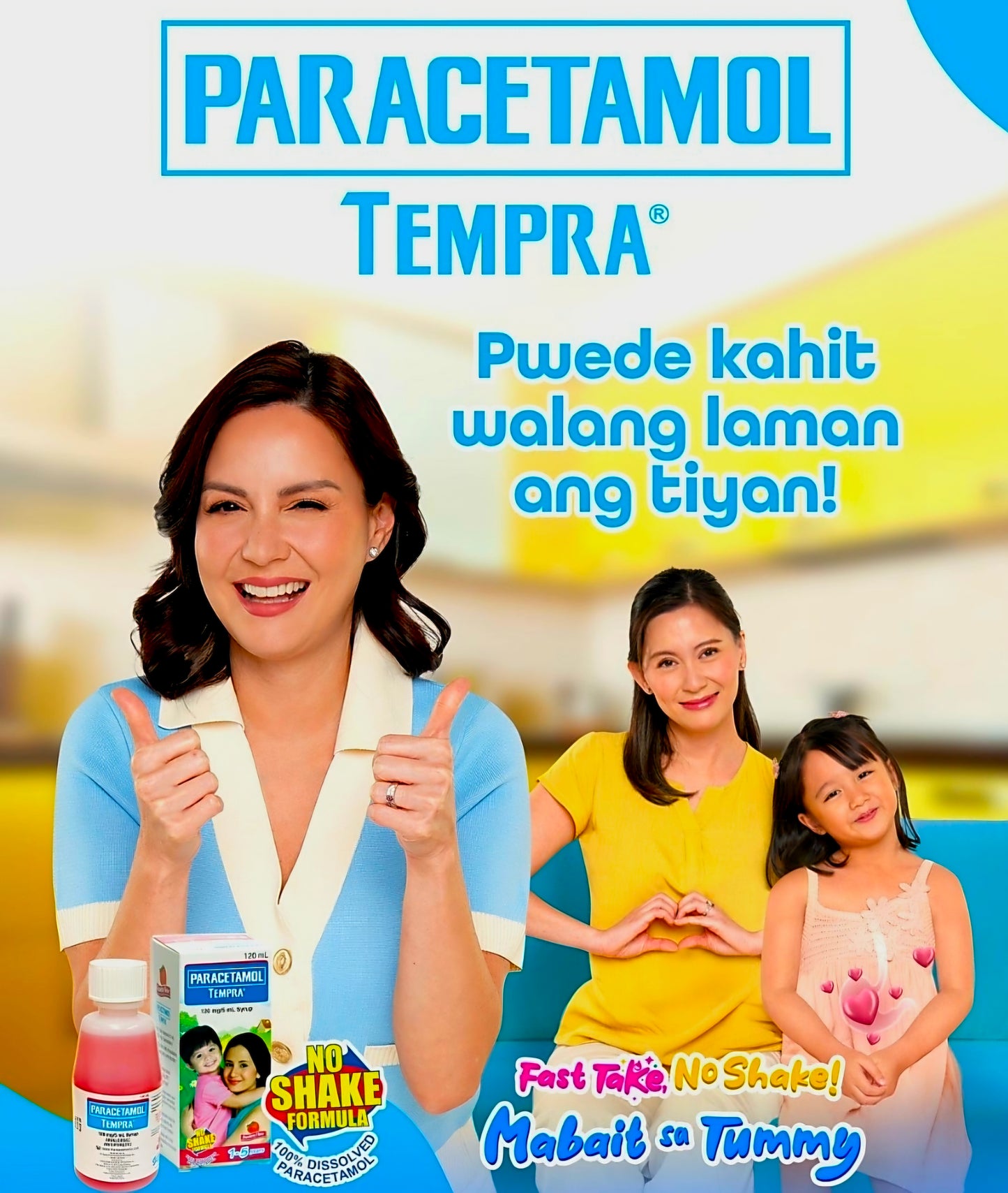 TEMPRA Paracetamol ORANGE FLAVOR 60ml (Ages 1-5 Years Old)
