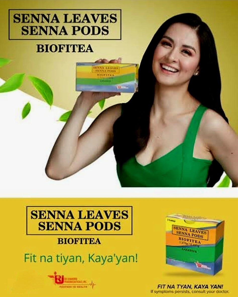 BIOFITEA Senna Leaves Senna Pods 5 Teabags TRIAL PACK