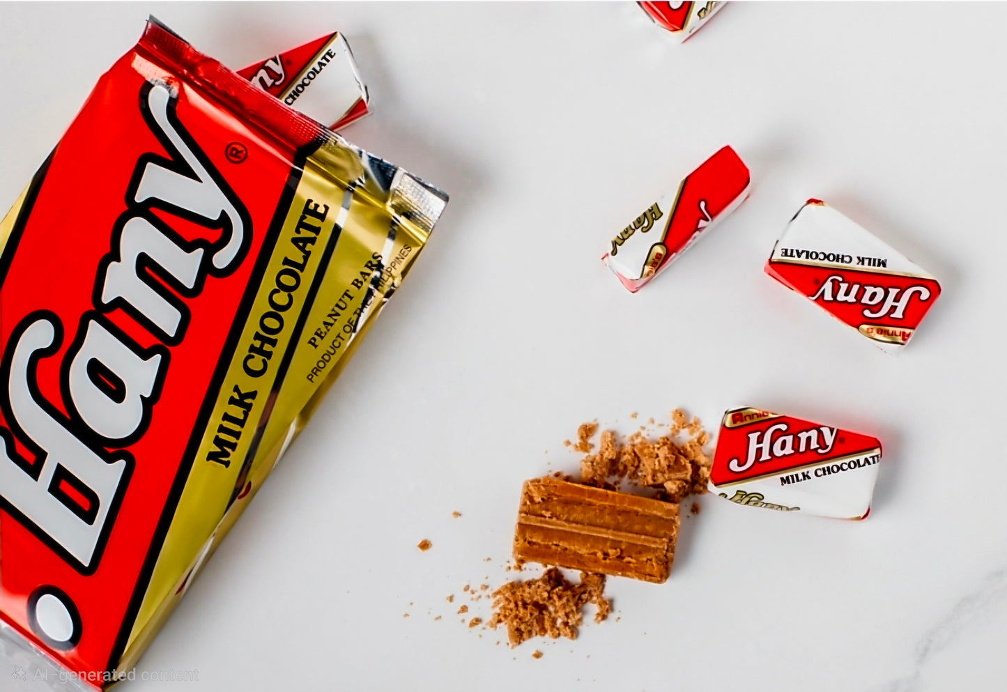 HANY MILK CHOCOLATE PEANUT BARS 200G