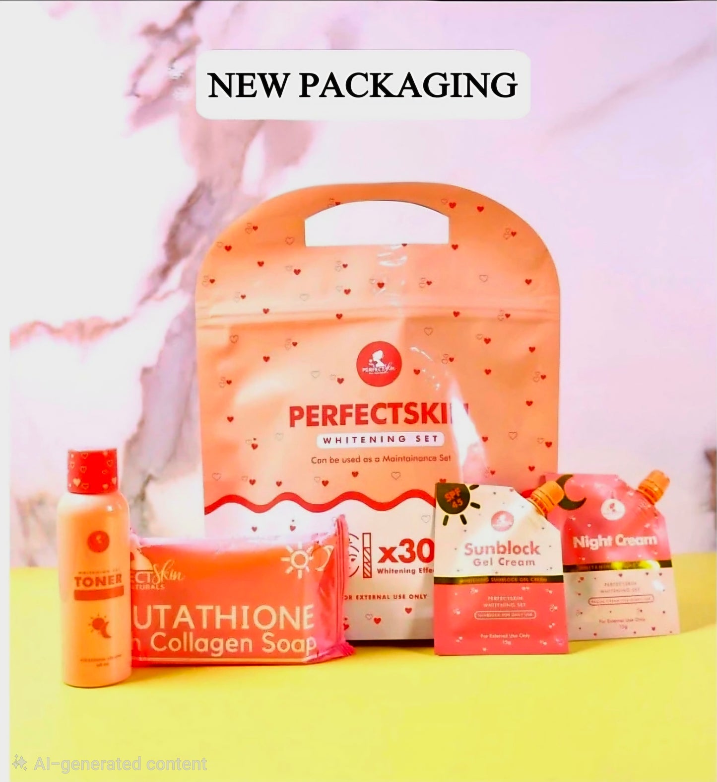 Perfect Skin WHITENING KIT MAINTENANCE Set (Limited Edition)