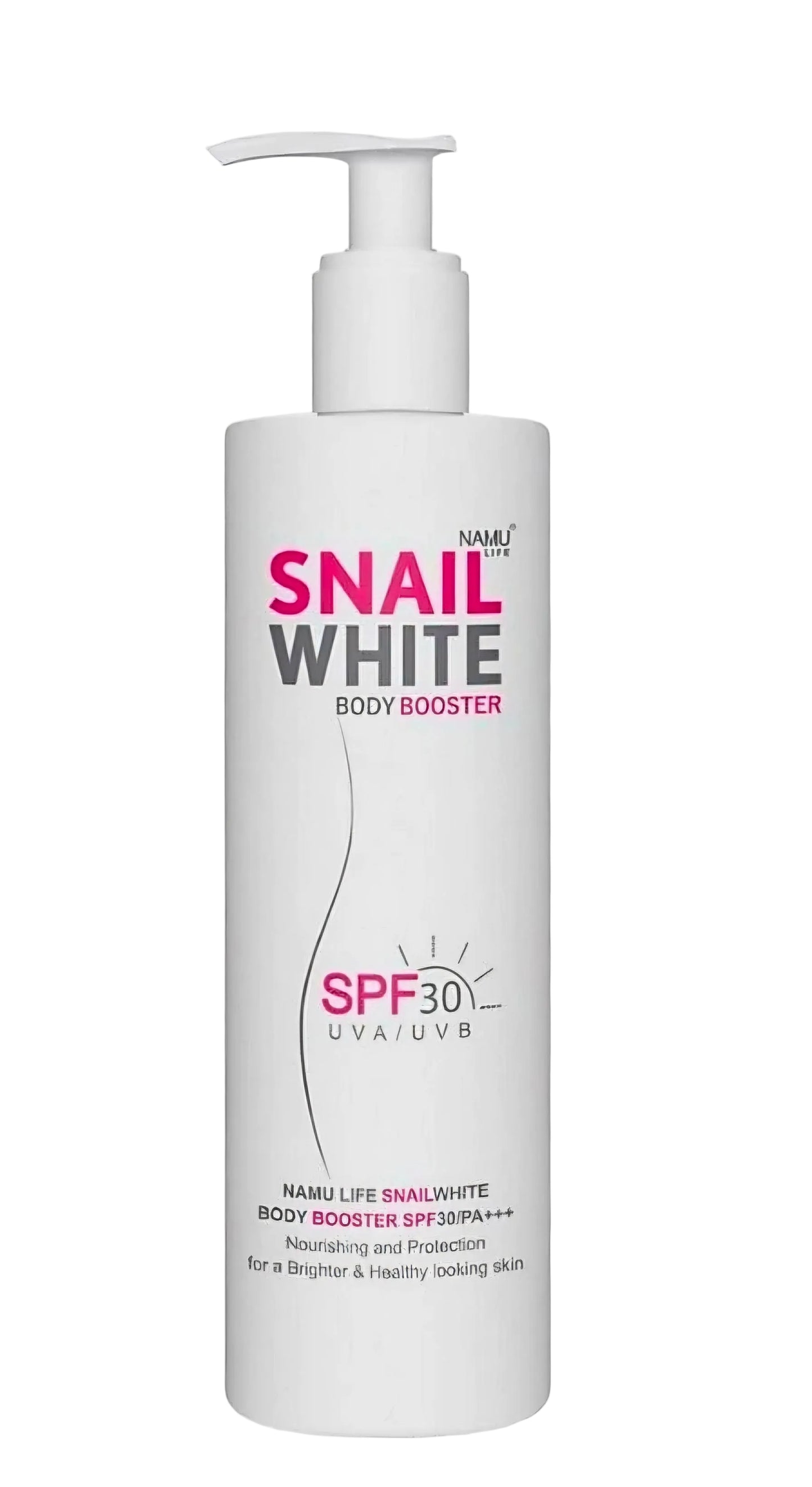 Namu Life SNAIL WHITE Body Booster Lotion SPF30 350g THAILAND