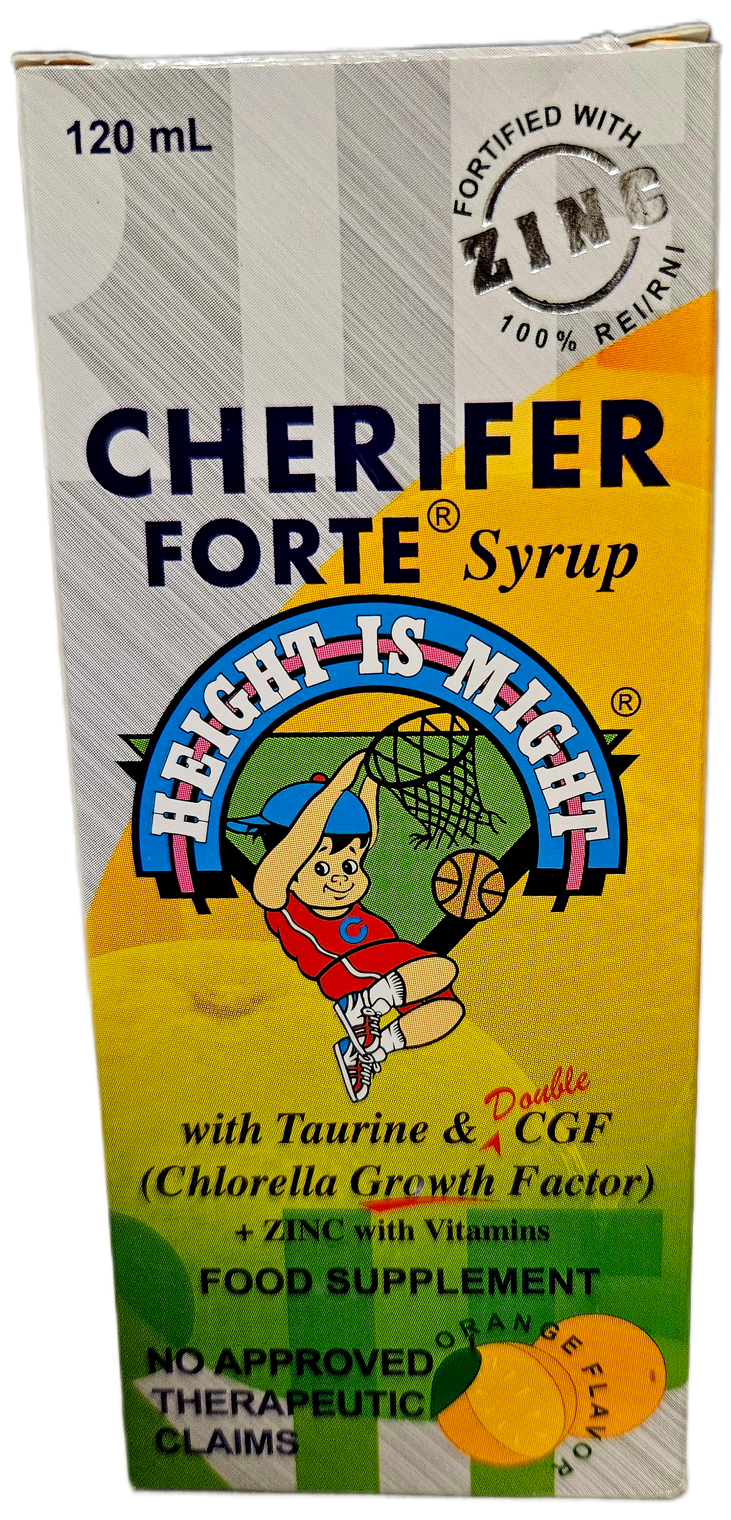 CHERIFER FORTE SYRUP WITH ZINC 120ML