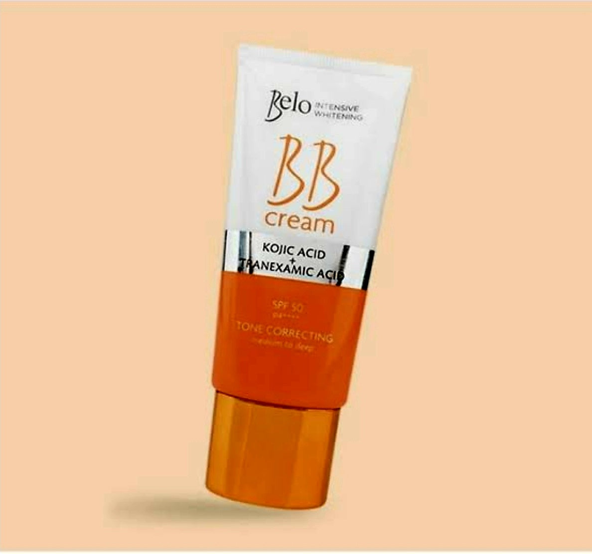 BELO Intensive Whitening BB CREAM with KOJIC & TRANEXAMIC ACID 50ml SPF50 PA++++