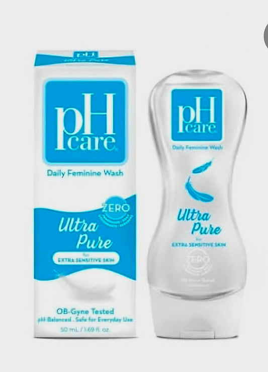 PH CARE Ultra Pure Feminine Wash Extra Senstive Skin 150ml (MEDIUM)