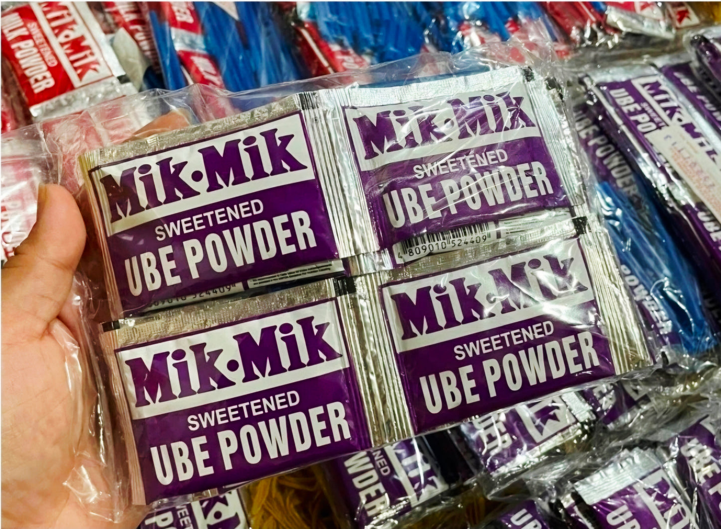 MIK-MIK SWEETENED UBE POWDER 20-PCS PACK