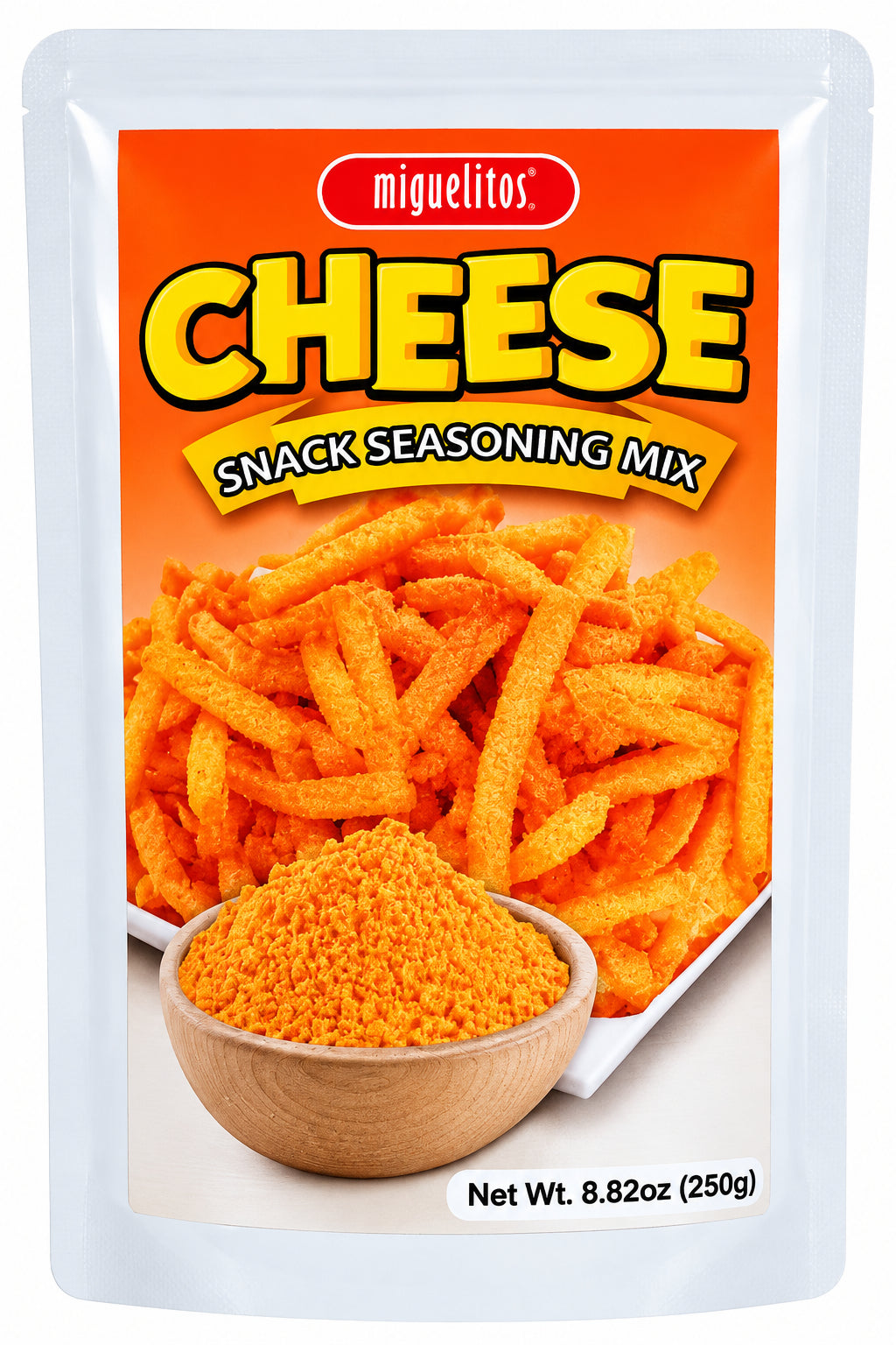 MIGUELITOS CHEESE POWDER SNACK SEASONING MIX 250G (23/10/27)