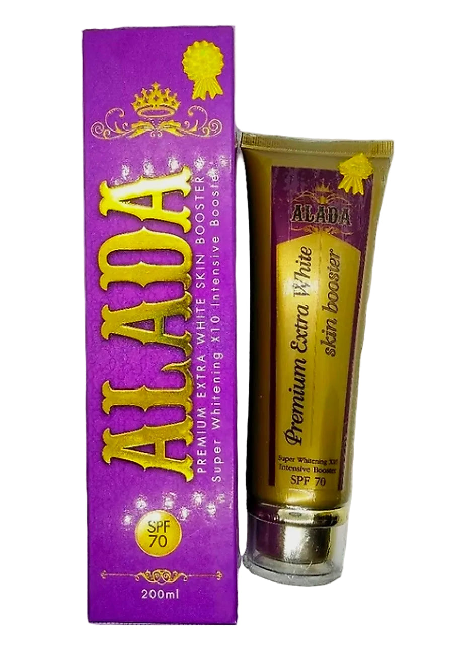 Alada PREMIUM EXTRA WHITE SKIN BOOSTER Super Whitening 10x Intensive Booster SPF70  200ml