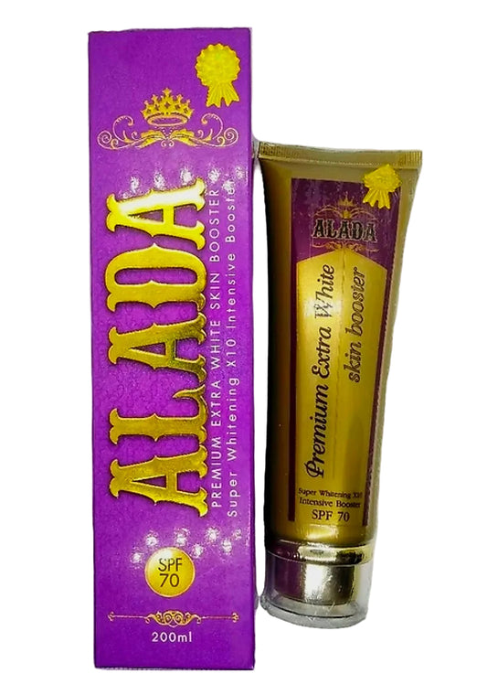 Alada PREMIUM EXTRA WHITE SKIN BOOSTER Super Whitening 10x Intensive Booster SPF70  200ml