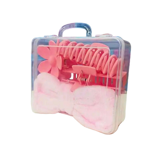 💲‼️EOFY-SALE‼️💲PINK FACIAL SPA ACCESSORIES SET