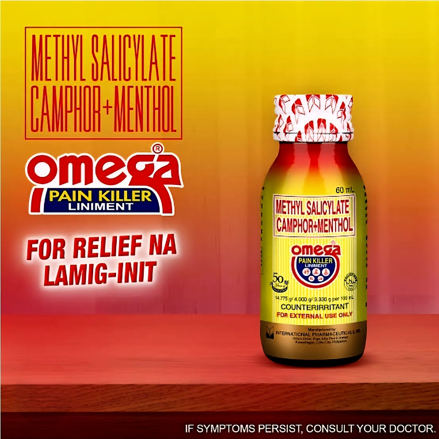 OMEGA Pain Killer (Counterirritant) 60ml
