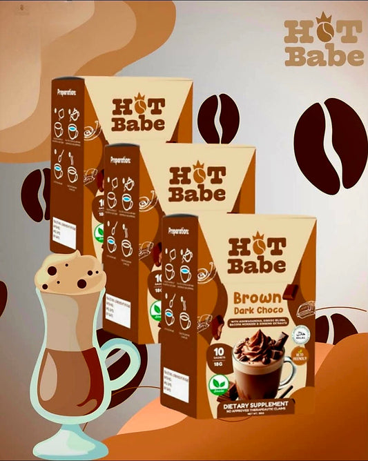 Hot Babe by Kiray Celis BROWN DARK CHOCO 18g×10sachets (BROWN SERIES)