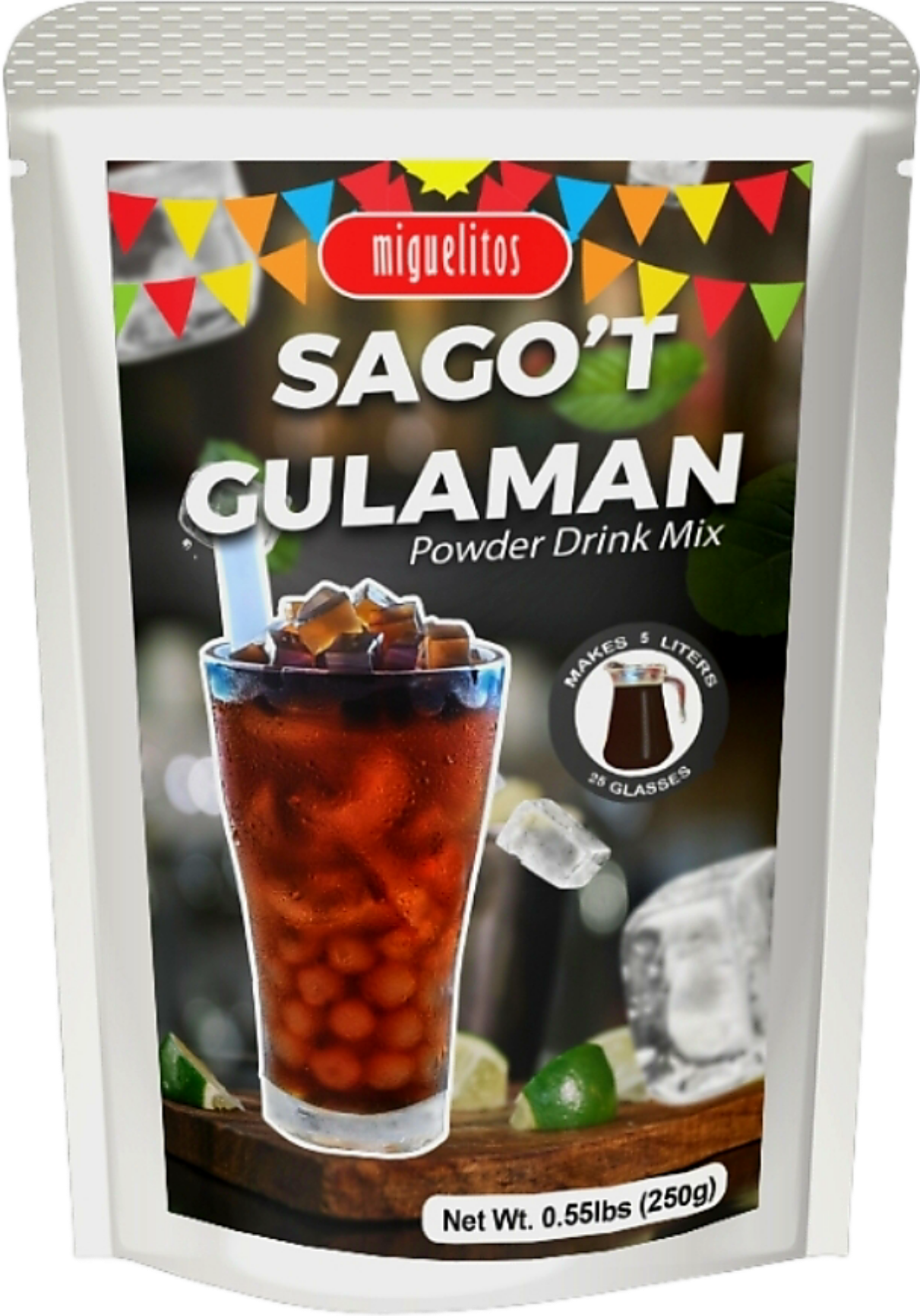 MIGUELITOS SAGO'T GULAMAN POWDER DRINK MIX 250G