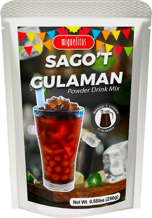 MIGUELITOS SAGO'T GULAMAN POWDER DRINK MIX 250G