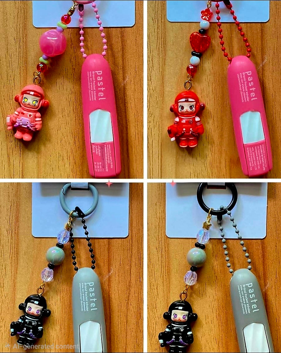 Thailand PASTEL INHALERS Customized Keycharms