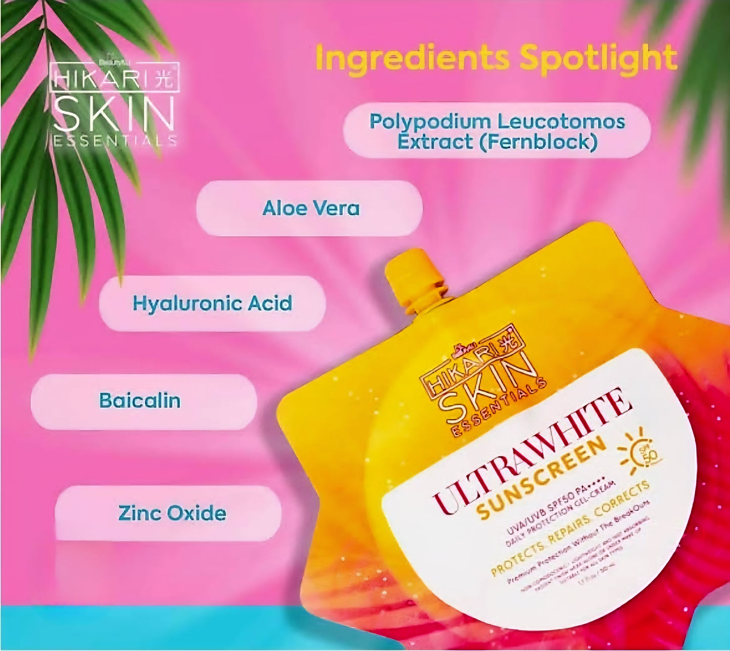 Hikari ULTRA WHITE SUNSCREEN 50g