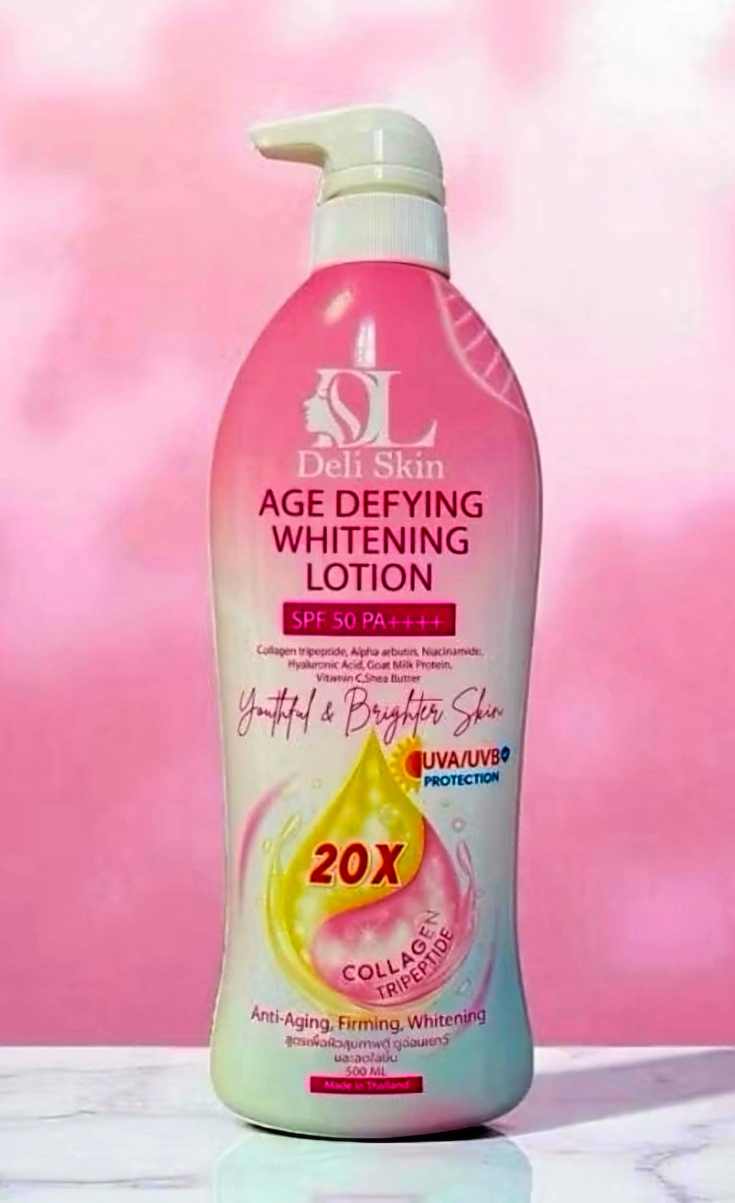 DELI SKIN AGE DEFYING WHITENING LOTION 500ML