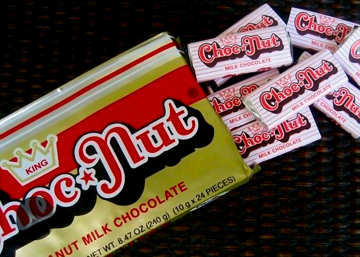 KING CHOC-NUT PEANUT MILK CHOCOLATE 200G
