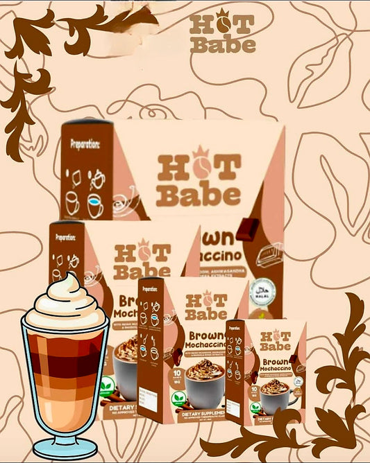 Hot Babe by Kiray Celis BROWN MOCHACCINO 18g×10sachets (BROWN SERIES)