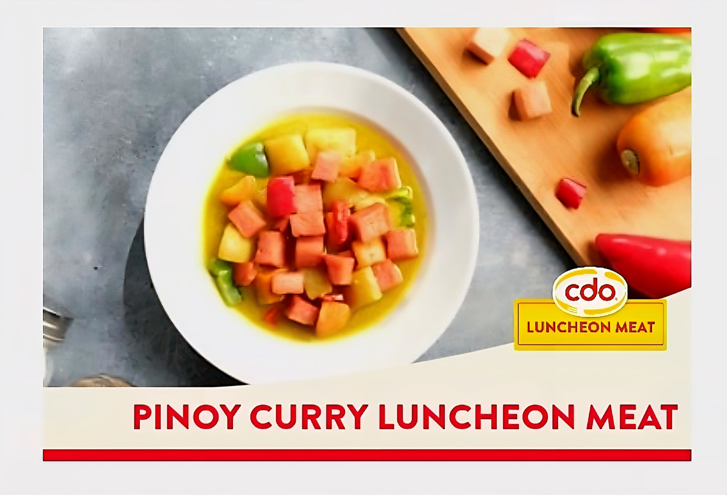 CDO Beef Luncheon Meat 350g FLAT TIN