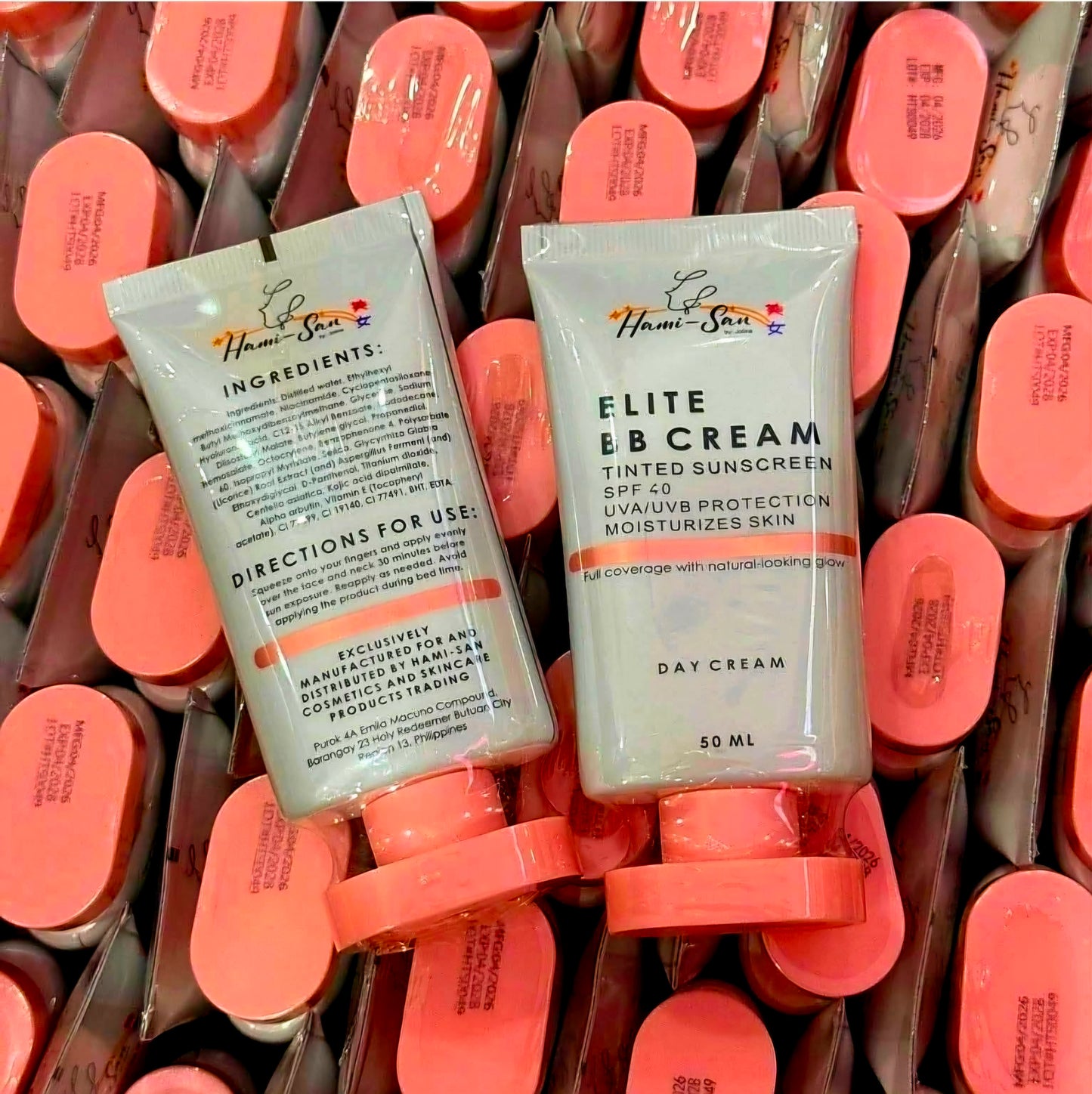HAMI-SAN ELITE BB CREAM TINTED SUNSCREEN SPF40 50ML