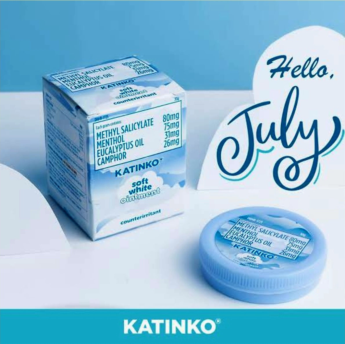 Katinko Ointment SOFT WHITE 10g (Mini Travel Pack)