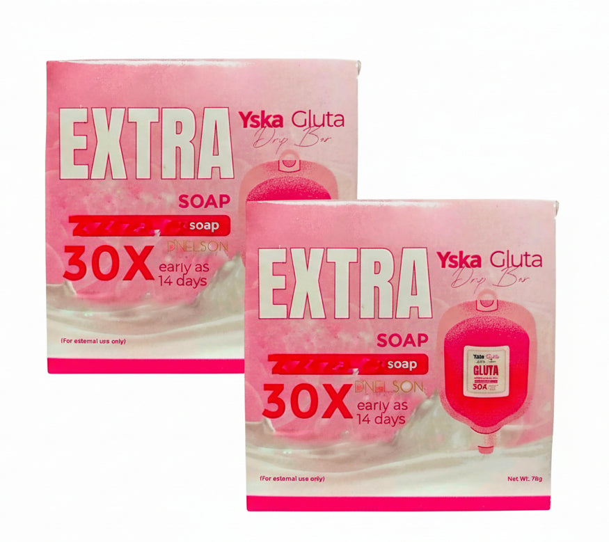Yska Gluta Drip Bar Soap 30X GLUTA EXTREME WHITENING SOAP 70g