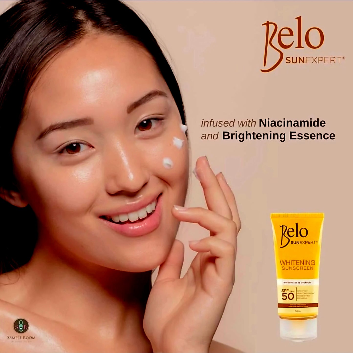 BELO Sunexpert WHITENING SUNSCREEN SPF50 PA++ 50ml